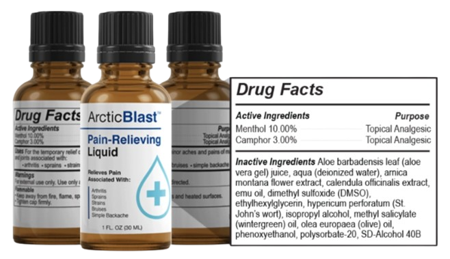 Arctic Blast-Supplement Facts