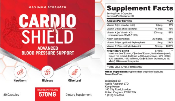 Cardio Shield Ingredients